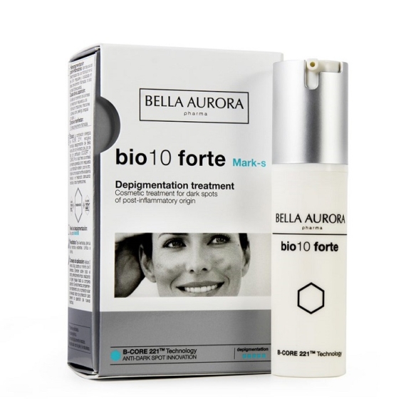 Bella Aurora Bio10 Forte MARK-S szérum gyulladásos eredetű pigmentfoltok halványítására2