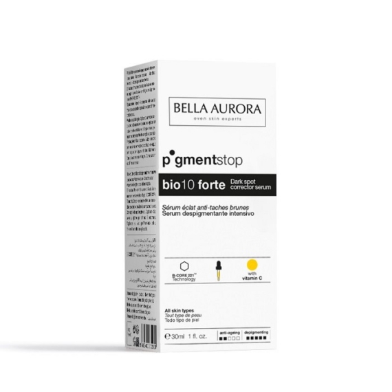 Bella Arurora BIO10 Forte Dark Sport Corrector Dropper pipettás pigmentfolthalványító szérum3