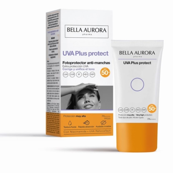 Bella Aurora Dark Spot Sunscreen UVA Reforced pigmentfoltok elleni fényvédő arcra SPF50