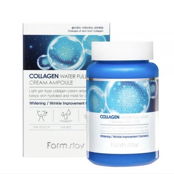 Farm Stay Collagen Water Full Moist Cream Ampoule hidratáló krém