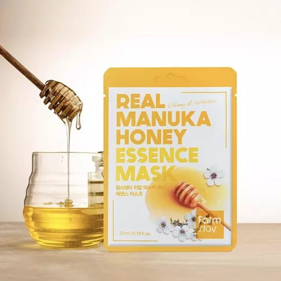 Farm Stay Real Manuka Honey ragyogásfokozó fátyolmaszk manukamézzel2