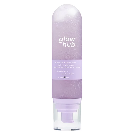 glow hub Purify and Brighten Jelly Cleanser géles arctisztító