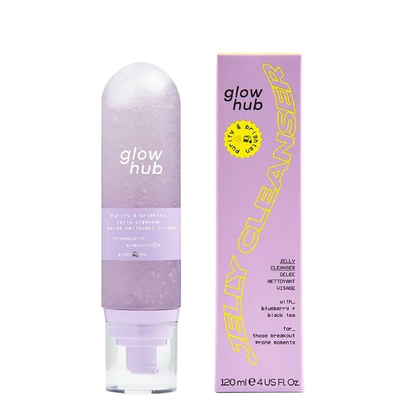 Glow Hub Purify and Brighten Jelly Cleanser géles arctisztító