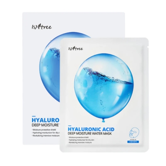 Isntree Hyaluronic Acid Deep Moisture Water Mask hidratáló fátyolmaszk hialuronsavval