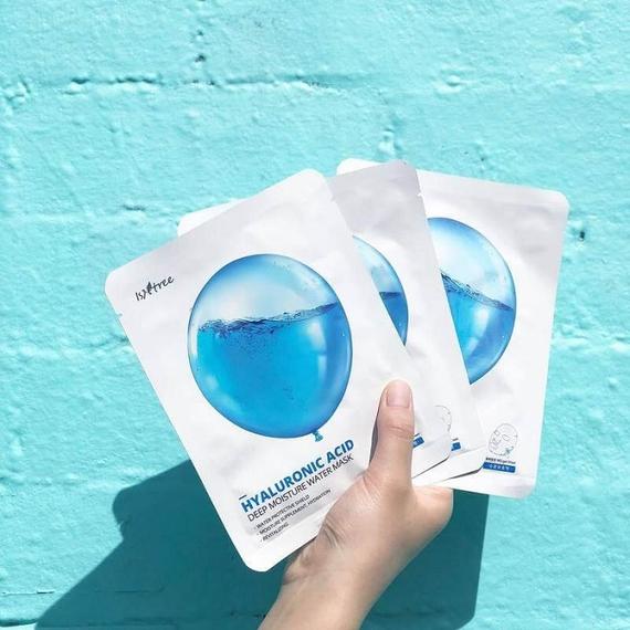 Isntree Hyaluronic Acid Deep Moisture Water Mask hidratáló fátyolmaszk hialuronsavval2