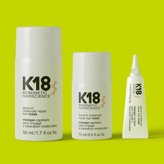 K18 Leave In Repair Mask hajban maradó helyreállító maszk – 15 ml2