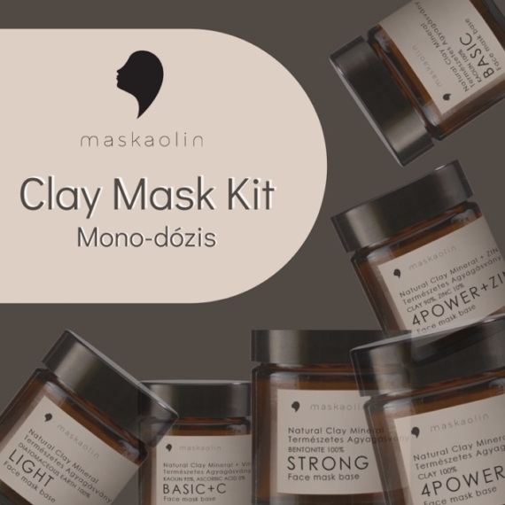 Maskaolin Clay Mask Kit agyagpakolás válogatás