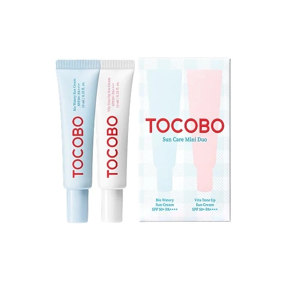 Tocobo Sun Care Mini Duo fényvédő szett két termékkel