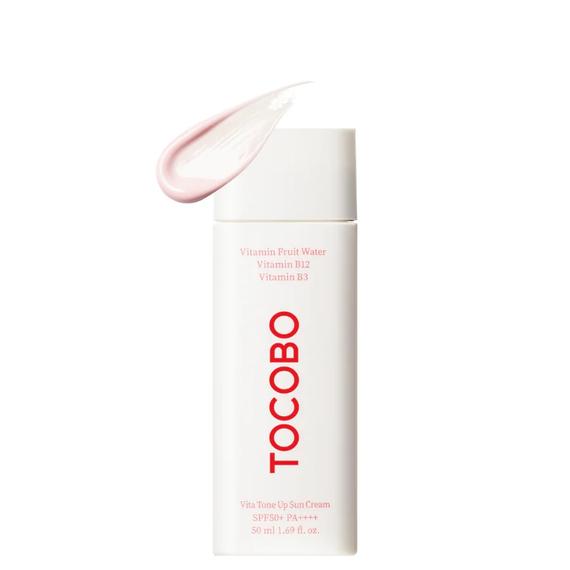 Tocobo Vita Tone Up Sun Cream bőrkiegyenlítő fényvédő arcra SPF50