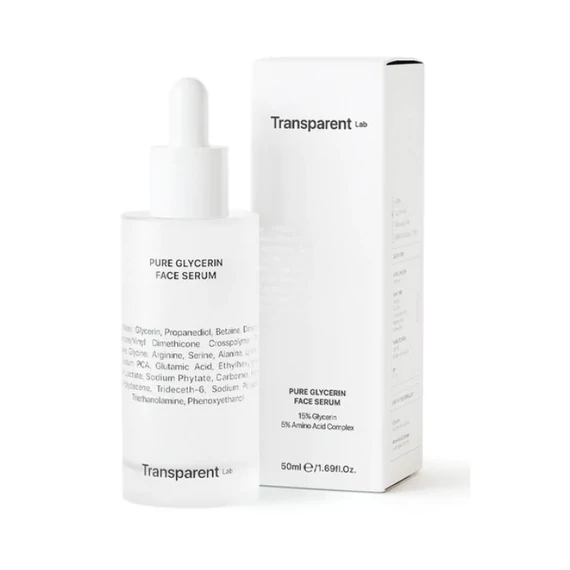 Transparent Lab Pure Glycerin Face Serum hidratáló szérum glicerinnel2