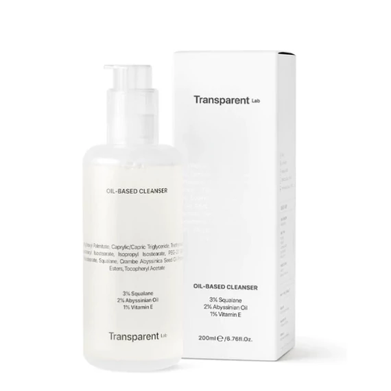 Transparent Lab Oil  Based Cleanser olajos arclemosó szkvalánnal2