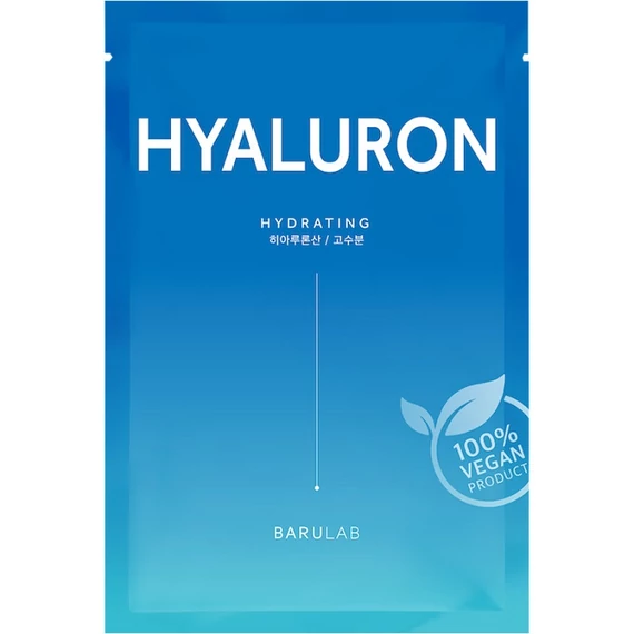 barulab clean vegan hialuronsav hidratalo fatyolmaszk