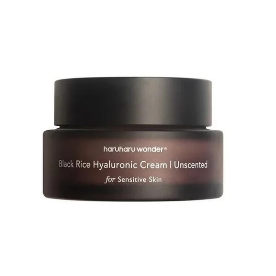 HaruHaru Wonder Black Rice Hyaluronic Cream illatmentes hidratáló krém hialuronsavval