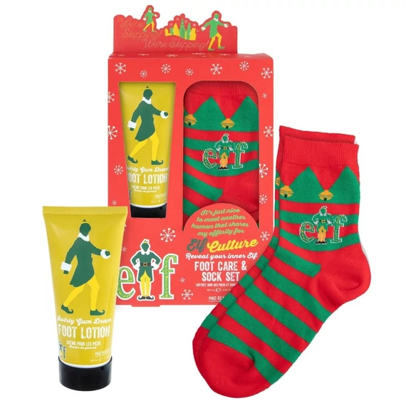 Mad Beauty Elf Footcare and Sock Set lábápoló szett zoknival2