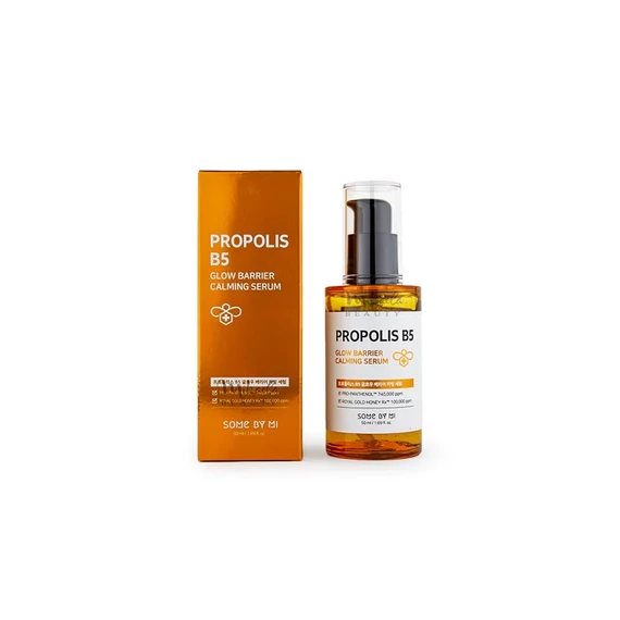 Some By Mi Propolis B5 Glow Barrier Calming Serum bőrnyugtató szérum propoliszkivonattal