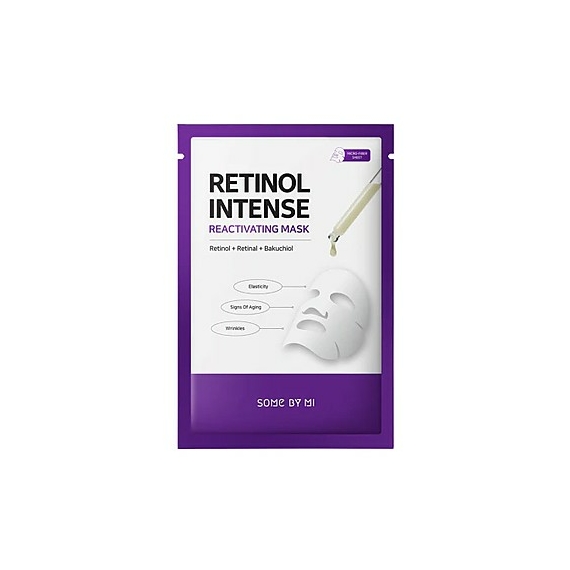 Some By Mi Retinol Intense Reactivating Mask feszesítő fátyolmaszk retinollal