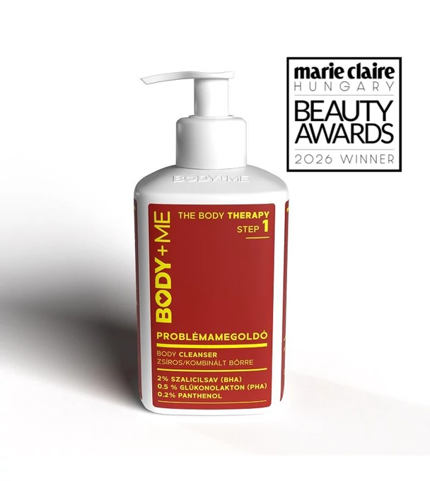 BODY+ME Problémamegoldó body cleanser BHA- és PHA-savval