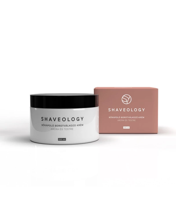  Shaveology bőrápoló borotválkozó krém arcra és testre