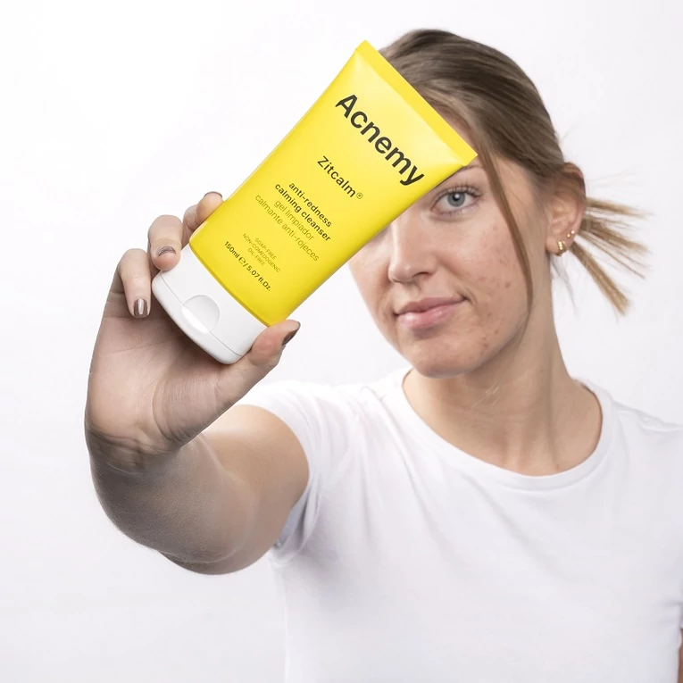 Acnemy Zitcalm Anti-redness bőrnyugtató arclemosó érzékeny, pattanásos bőrre
