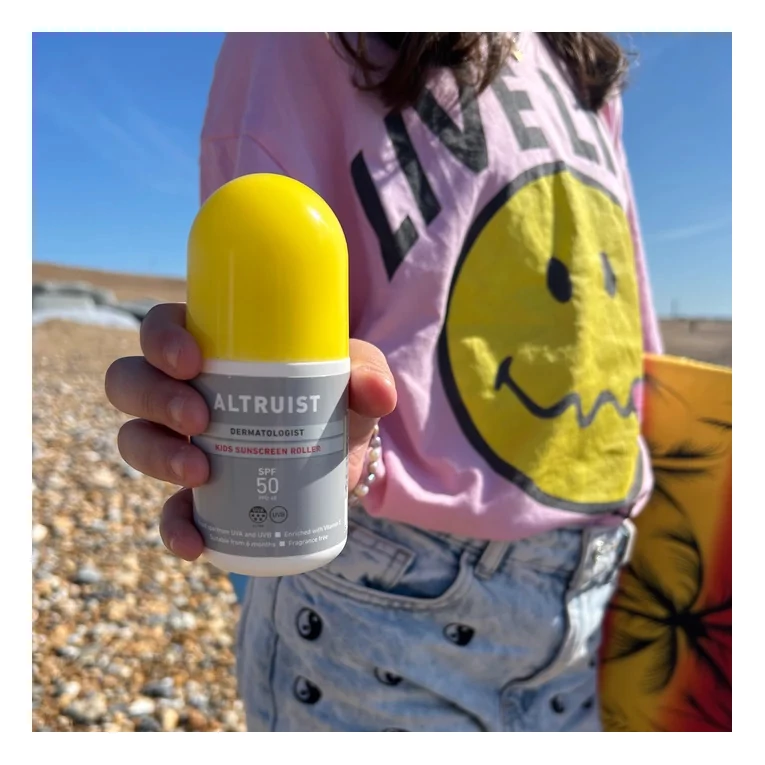 Altruist Kids Sunscreen Roller SPF50 golyós fényvédő gyerekeknek