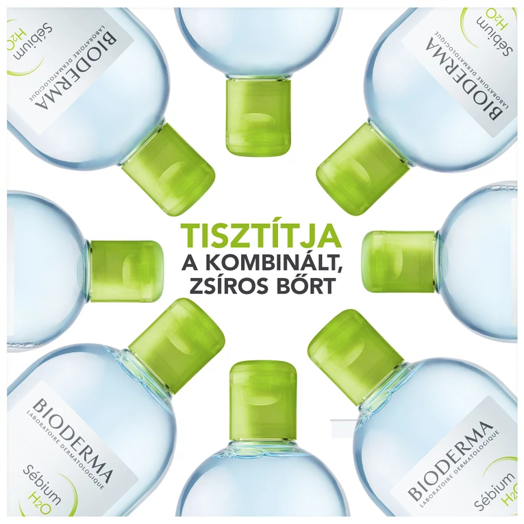 Bioderma Sébium H2O micellás víz zsíros/kombinált bőrre  250 ml