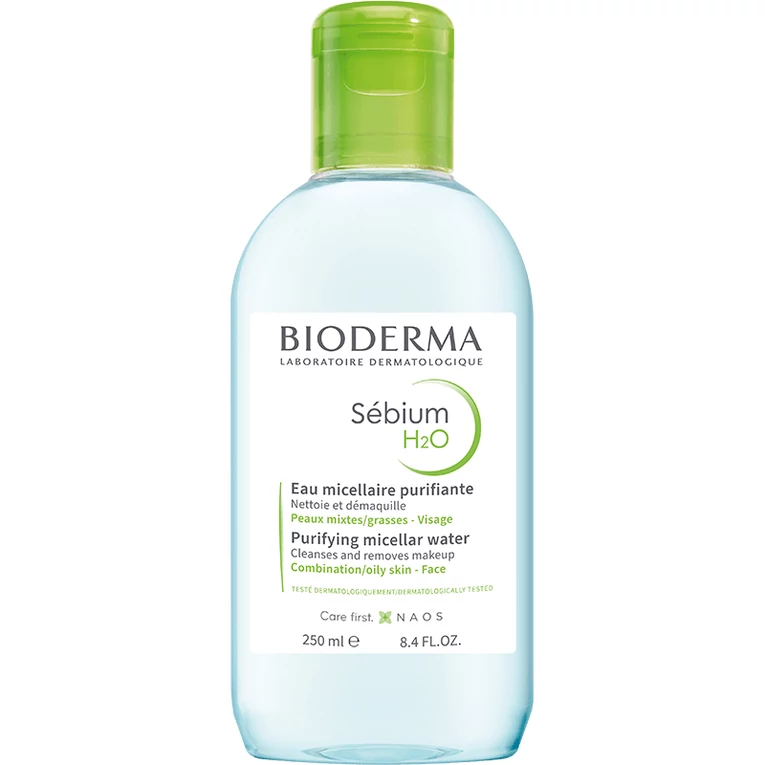 Bioderma Sébium H2O micellás víz zsíros/kombinált bőrre  250 ml
