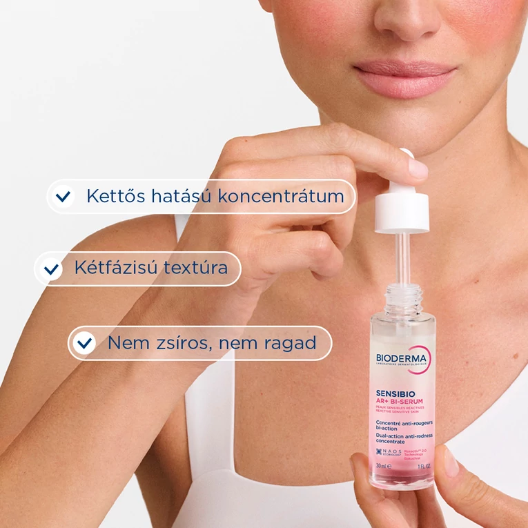Bioderma Sensibio AR+ Bi szérum rosaceás bőrre2