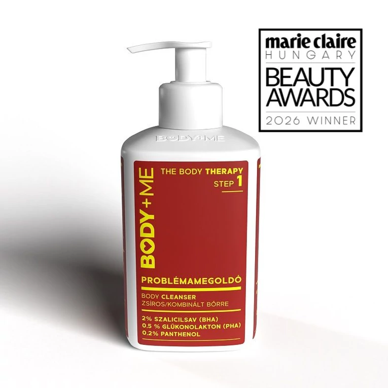 BODY+ME Problémamegoldó body cleanser BHA- és PHA-savval