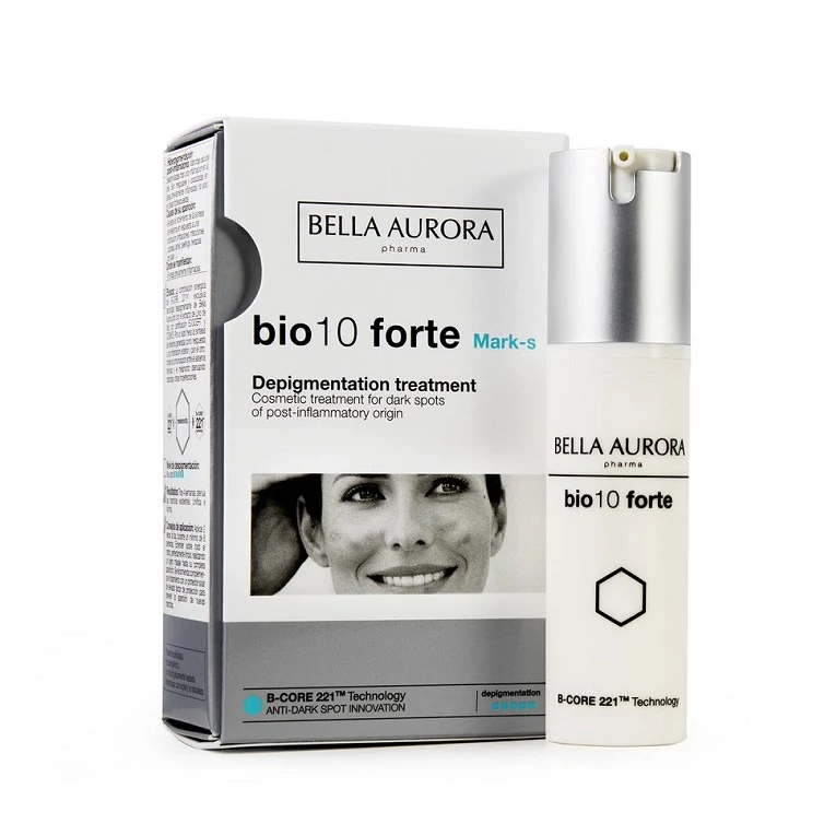 Bella Aurora Bio10 Forte MARK-S szérum gyulladásos eredetű pigmentfoltok halványítására2