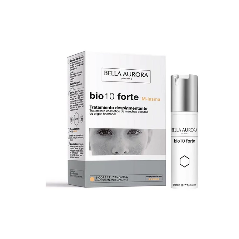 Bella Aurora Bio10 Forte M-LASMA szérum hormonális eredetű pigmentfoltok halványítására2