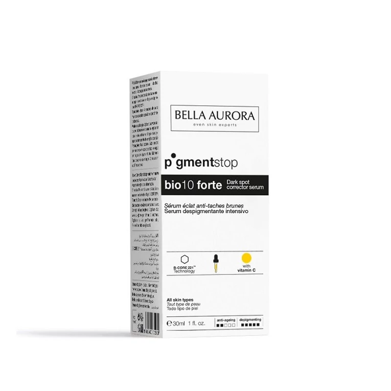 Bella Arurora BIO10 Forte Dark Sport Corrector Dropper pipettás pigmentfolthalványító szérum3