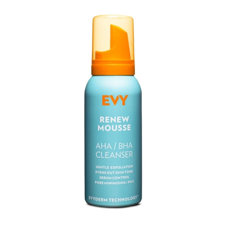 EVY Technology Renew Mousse cleanser hámlasztó arctisztító hab