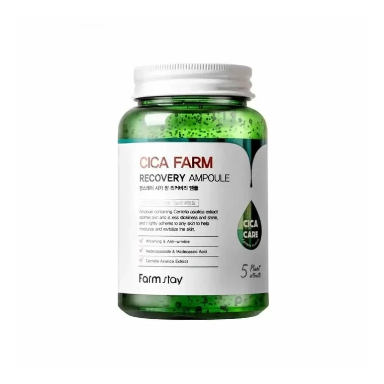 Farm Stay Cica Farm Recovery Ampoule géles hidratáló centellával és niacinamiddal 