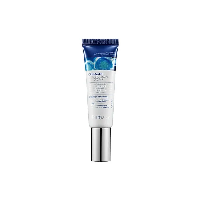 Farm Stay Collagen Water Full Moist Eye Cream feszesítő szemkörnyékápoló kollagénnel