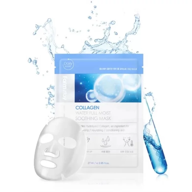 Farm Stay Collagen Water Full Moist bőrnyugtató fátyomaszk