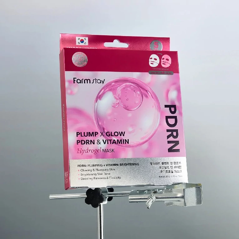 Farm Stay Plump X Glow PDRN & Vitamin hidrogél fátyolmaszk2