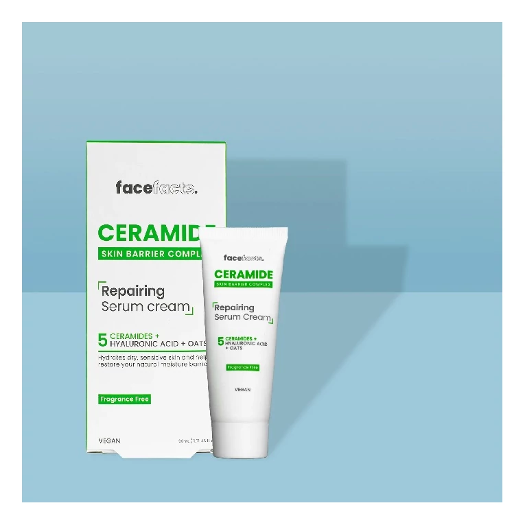Face Facts Ceramide Repairing Serum Cream regeneráló krémszérum ceramidokkal