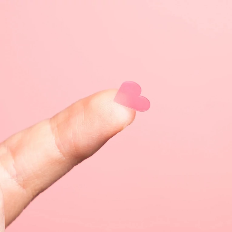 Face Facts Blemish Patches Pink Hearts szalicilsavas pattanástapasz3