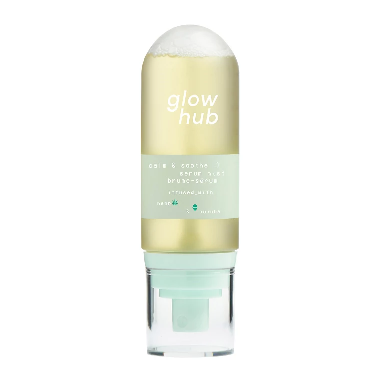 glow-hub-calm-&-soothe-bornyugtato-hatasu-szerumos-arcpermet 1