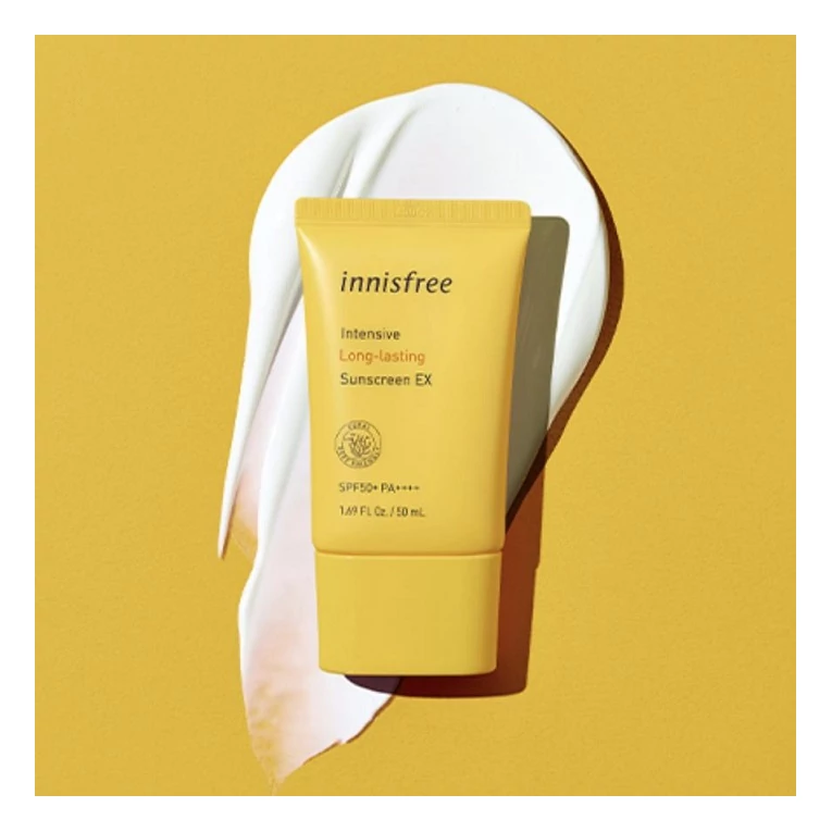  Innisfree Intensive Long Lasting Sunscreen tartós hatású fényvédő arcra SPF502