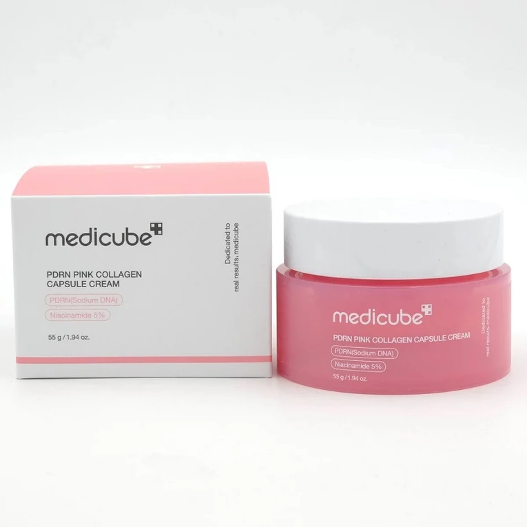 Medicube PDRN Pink Collagen Capsule feszesítő hidratáló
