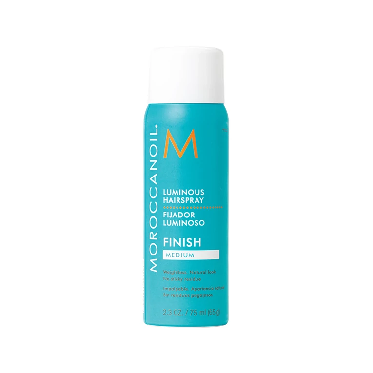 Moroccanoil Fixativ Luminous Hairspray Medium közepes erősségű ápoló hajlakk