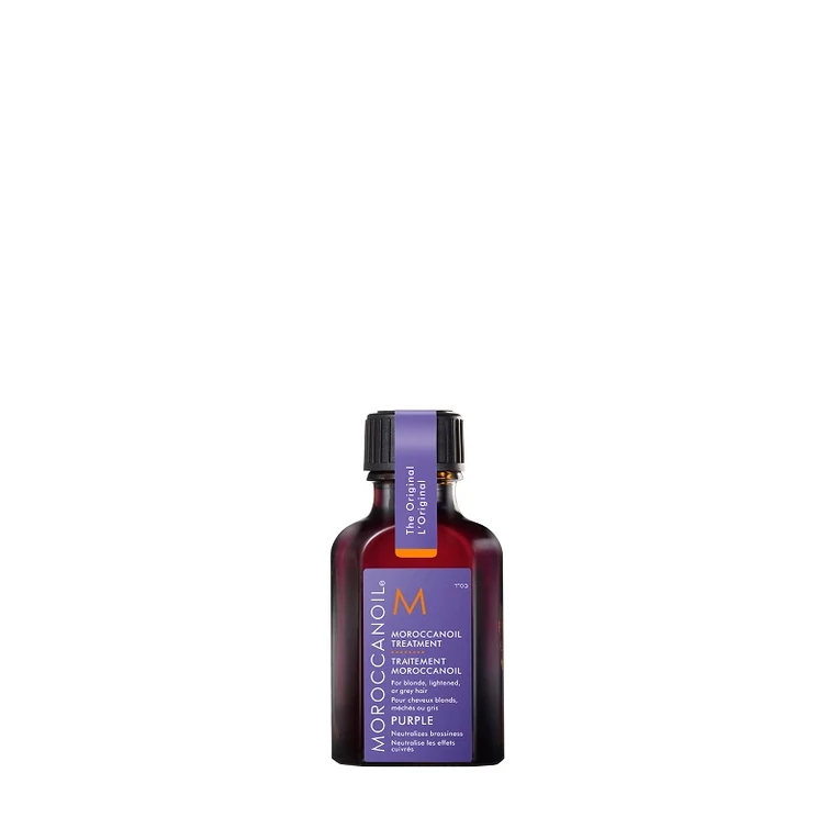 Moroccanoil Treatment Purple színkorrekciós olaj szőke vagy szőkített hajra – 25 ml
