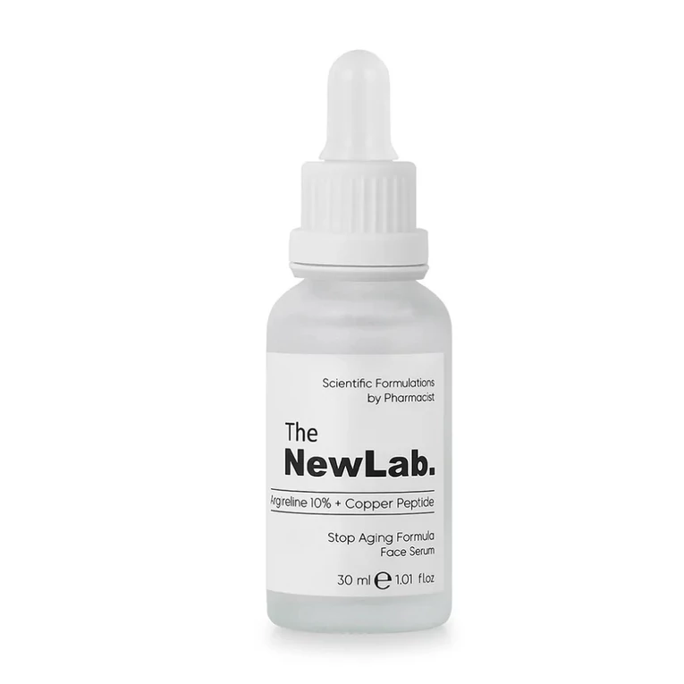 The New Lab Stop Aging Formula szérum 10% argirelinnel és rézpeptiddel