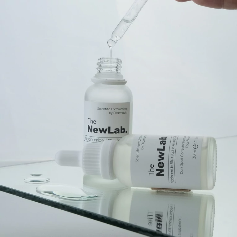 The New Lab niacinamid és alpha arbutin szérum pigmentfoltokra2