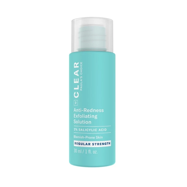 Paula’s Choice Clear Regular Strength Anti-Redness Exfoliating Solution 2% BHA hámlasztó utazó kiszerelés (normál erősség) 