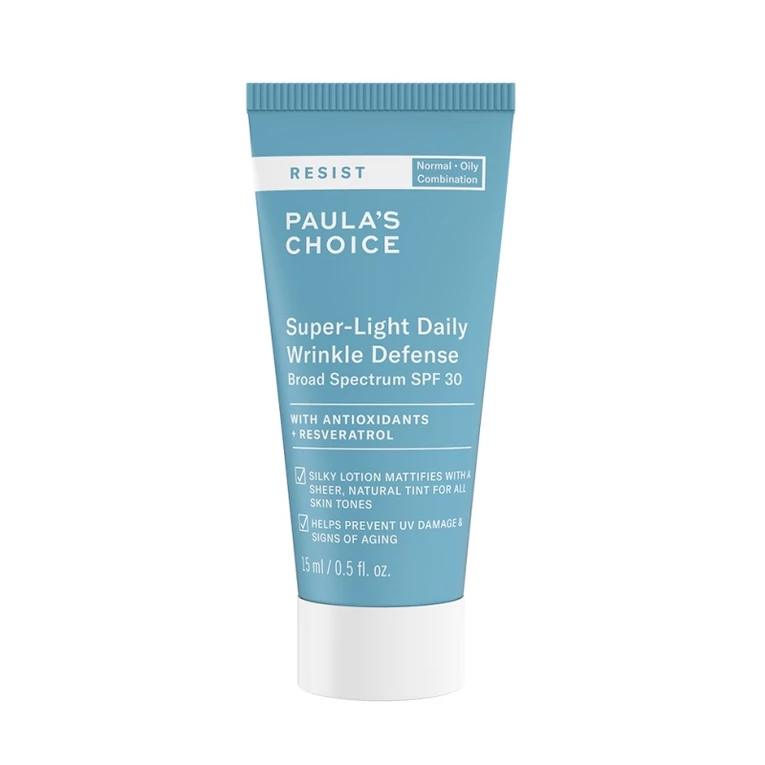Paula’s Choice Resist Super-Light Wrinkle Defense ásványi fényvédő SPF30 kombinált/zsíros bőrre