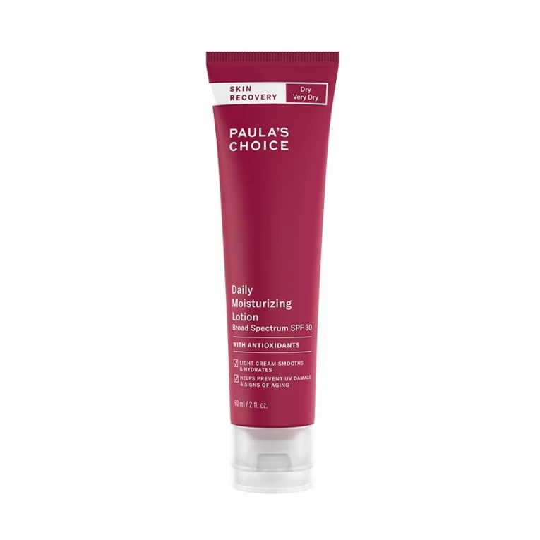 Paula’s Choice Skin Recovery Daily Moisturizing Lotion ásványi fényvédő arcra SPF 30