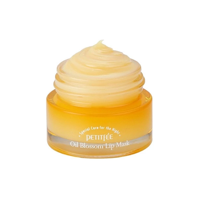Petitfée Oil Blossom éjszakai ajakápoló maszk homoktövisolajjal2