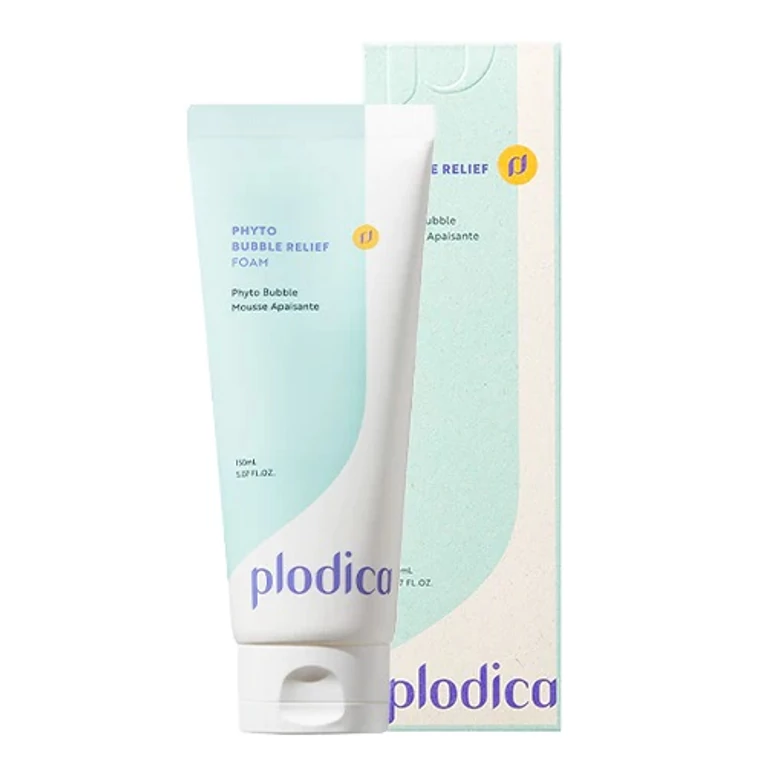 Plodica Phyto Bubble Relief Foam gyengéd arctisztító hab